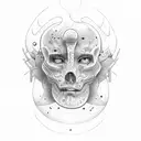 mentality face small tattoo   tattoo design idea