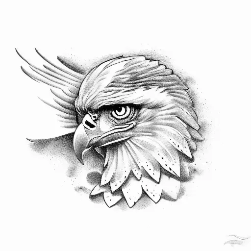 Mexican serpant and eagle with catholic  religious influence  tattoo design idea