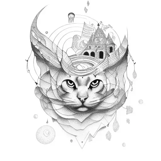  "I want something with music, overthinking, self-education, traveling, perseverance, and the soul of a dreamer." tattoo design idea