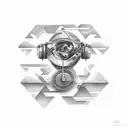  "I want something with music, overthinking, self-education, traveling, perseverance, and the soul of a dreamer." tattoo design idea