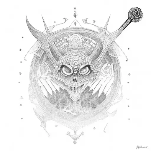 macuahuitl tattoo design idea