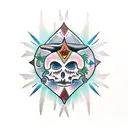 espada mexica tattoo design idea