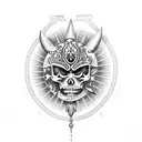 espada azteca tattoo design idea