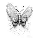 butterfly autism Naomy tattoo design idea
