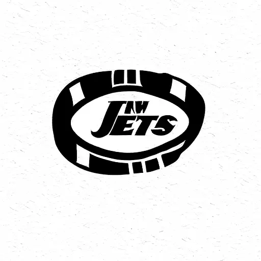 New York Jets Metallic Fashion Tattoos