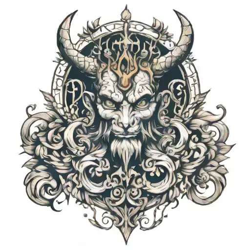 God wills tattoo design idea
