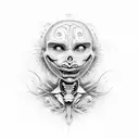 Tim burton  tattoo design idea