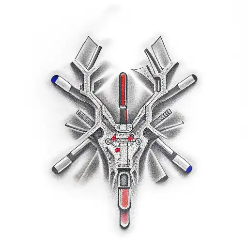 glock tattoo design idea