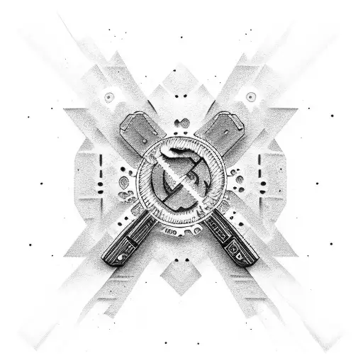 glock tattoo design idea