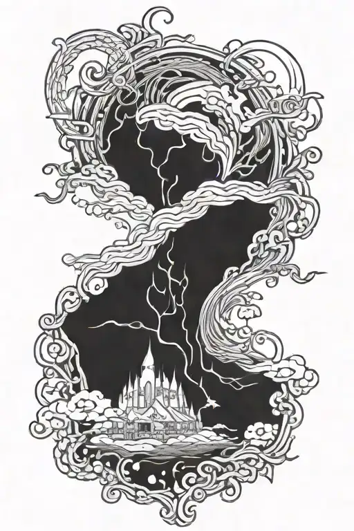 “The Calling of Samuel” Gustavo Doré style: make tattoo design idea