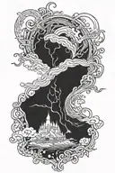 “The Calling of Samuel” Gustavo Doré style: make tattoo design idea