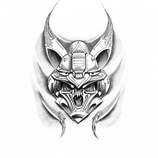 ultramarines tattoo design idea