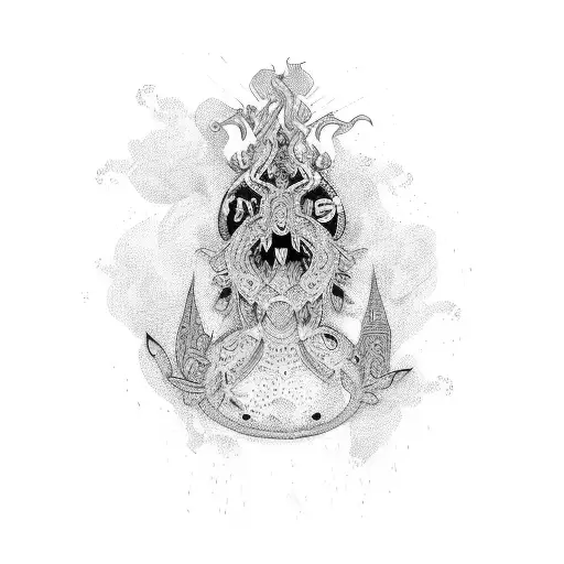 A rap lyric written in elegant script with floral embellishments tattoo design idea