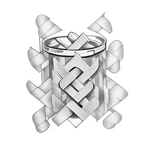 Guinness minimalist  tattoo design idea