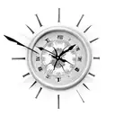 clock with Roman numerals tattoo design idea