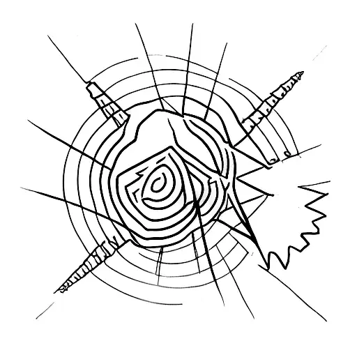 something with a meaning of mental health struggles (OCD, anxiety, trauma, depression, suicide)and I listen to metal tattoo design idea