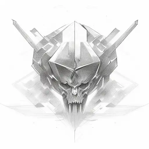 something with a meaning of mental health struggles (OCD, anxiety, trauma, depression, suicide)and I listen to metal tattoo design idea