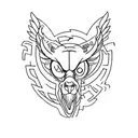 something with a meaning of mental health struggles (OCD, anxiety, trauma, depression, suicide)and I listen to metal tattoo design idea