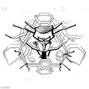 something with a meaning of mental health struggles (OCD, anxiety, trauma, depression, suicide)and I listen to metal tattoo design idea