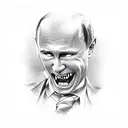 Putin tattoo design idea