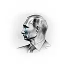 Putin tattoo design idea