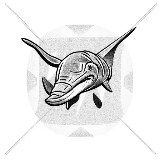 hammerhead tattoo design idea