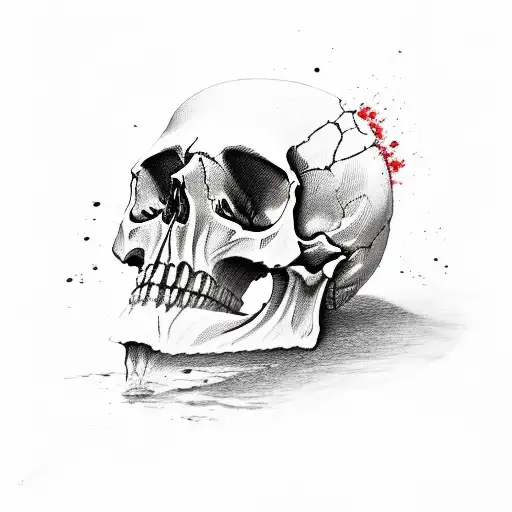 Blood Roses by Demon1984 on deviantART | Skull artwork, Skull art, Skull  tattoo design