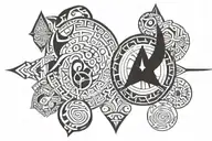 pacific north west tattoo design idea