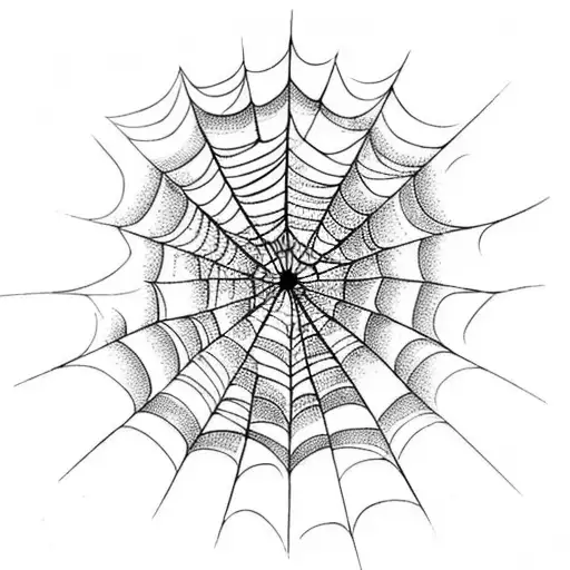 Spider Web for elbow tattoo design idea