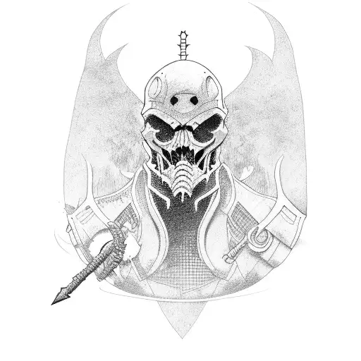 apocalypse horsmen tattoo design idea