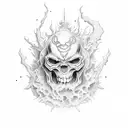 apocalypse horsman tattoo design idea