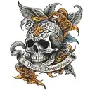 death before dishonor tattoo design idea