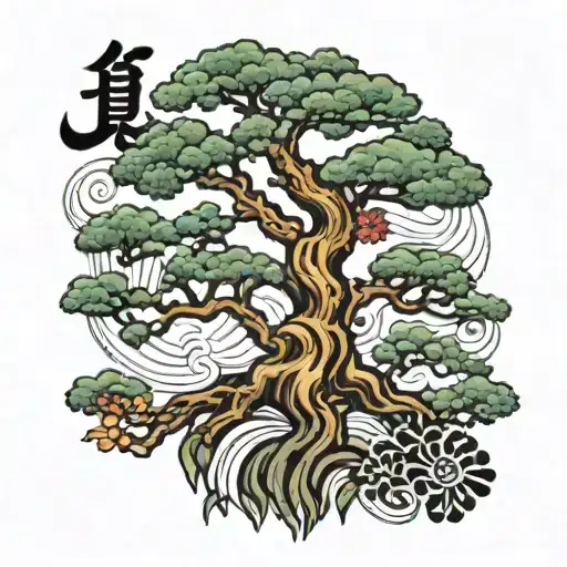 Tree of Life tattoo design idea