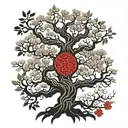 Tree of Life tattoo design idea