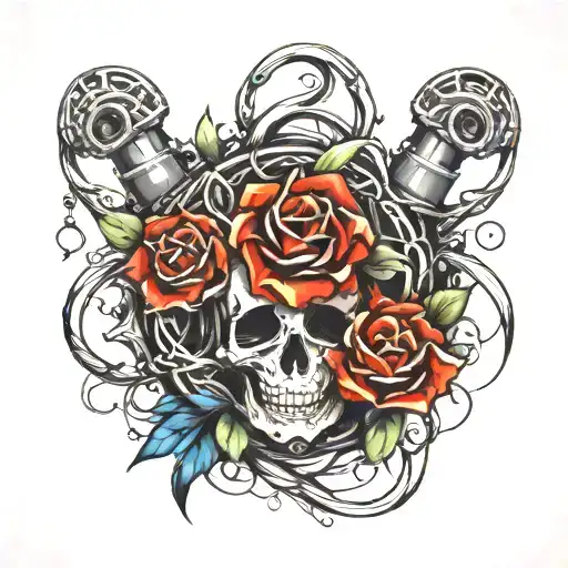 Bobwire sleeve 9 rigs tattoo design idea