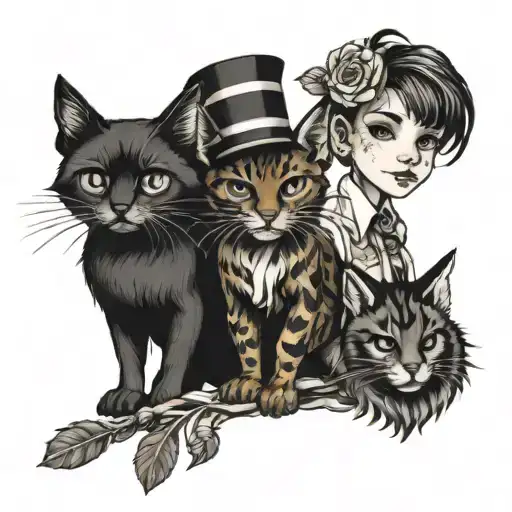 3 kids tattoo design idea