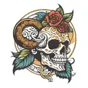 country  tattoo design idea