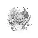 Always $trive and Prosper  tattoo design idea