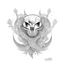 Anthony Virgo 8:30pm tattoo design idea