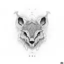 relógio romano com bússola  tattoo design idea