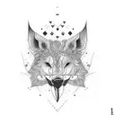 relógio romano com bússola  tattoo design idea