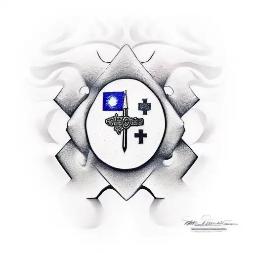 a memorial tattoo who their parants died the father was a dentist and mother was a nurse tattoo design idea