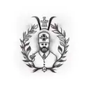 a memorial tattoo who their parants died the father was a dentist and mother was a nurse tattoo design idea