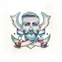 nathan and daniel in morse code tattoo design idea