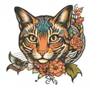 Penelope and Evander tattoo design idea