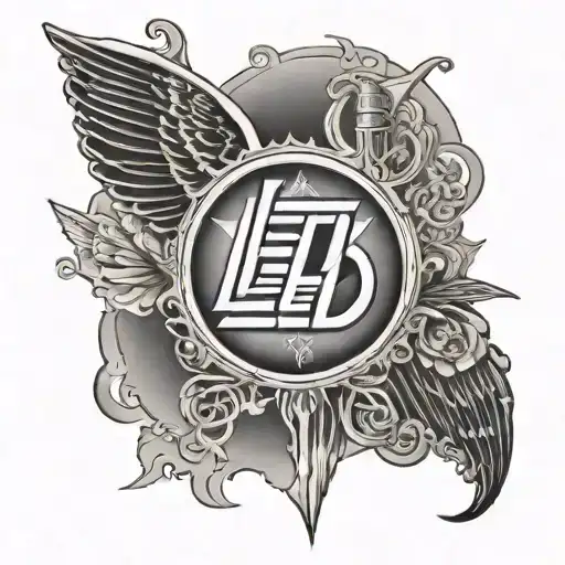 led zeppelin logos tattoo design idea