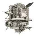 Combine elements from Led Zeppelin album covers  tattoo design idea