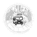 inpired by bus 142 tattoo design idea