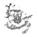 A minimalist tattoo design of a pixelated video game controller intertwined with musical notes, representing your love for gaming and music tattoo design idea