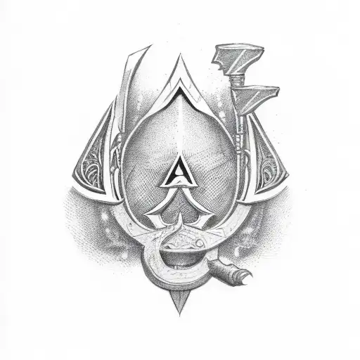 Ace of Spades tattoo design idea